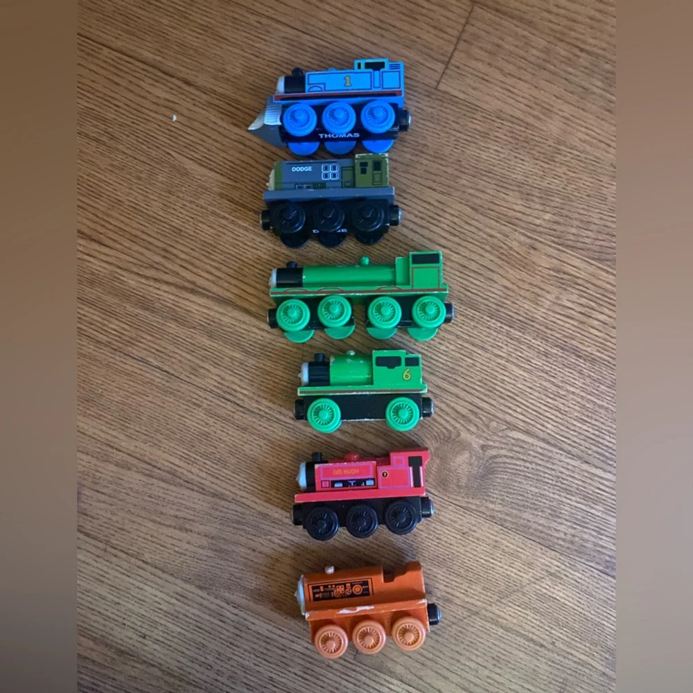 Thomas the Train magnetic cars for brio sets- Y2k 90s Percy Dodge Henry Terrance - Picture 2 of 6
